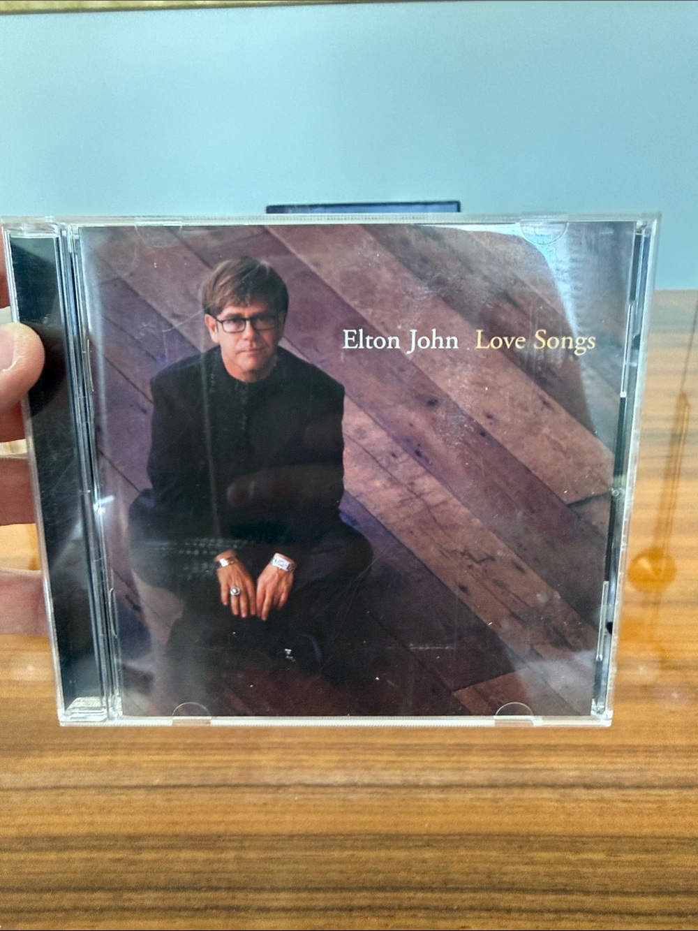 Elton John — Love Songs CD (Brown Cover)